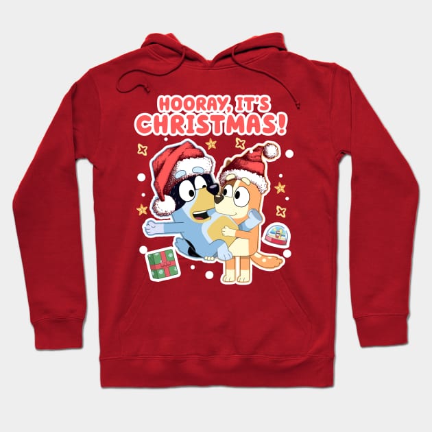 HOORAY IT'S CHRISTMAS Hoodie by aleshaenyek2